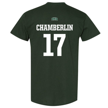 Ohio - NCAA Football : Caleb Chamberlin - Sports Shersey T-Shirt-1
