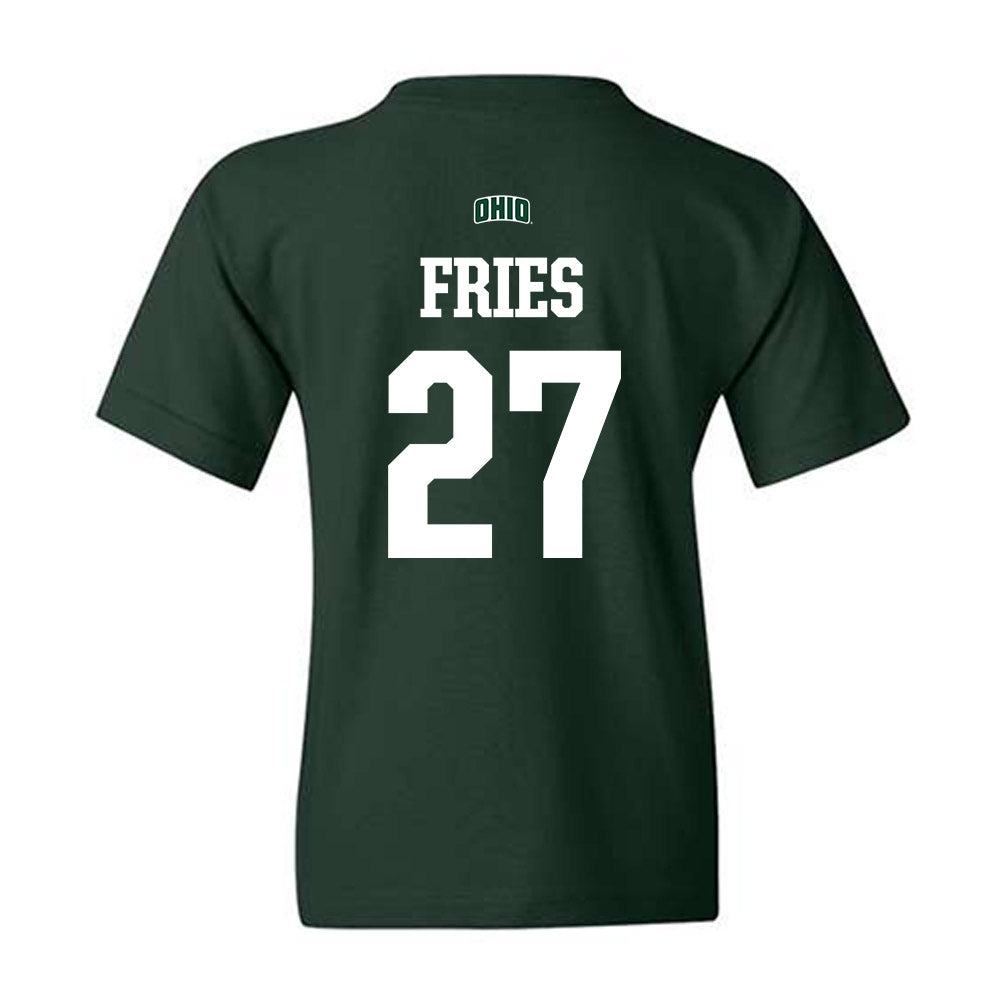 Ohio - NCAA Football : Jack Fries - Sports Shersey Youth T-Shirt-1