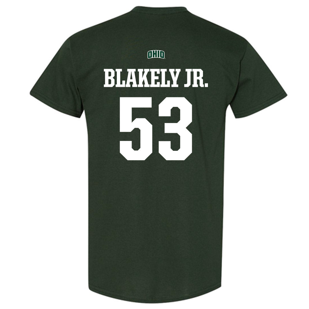 Ohio - NCAA Football : Lance Blakely Jr. - Sports Shersey T-Shirt-1