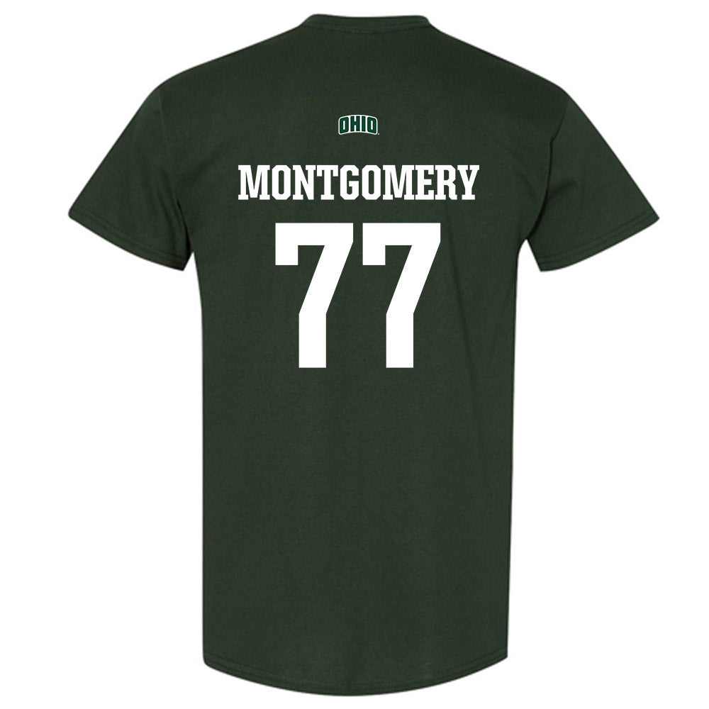 Ohio - NCAA Football : Mike Montgomery - Sports Shersey T-Shirt-1