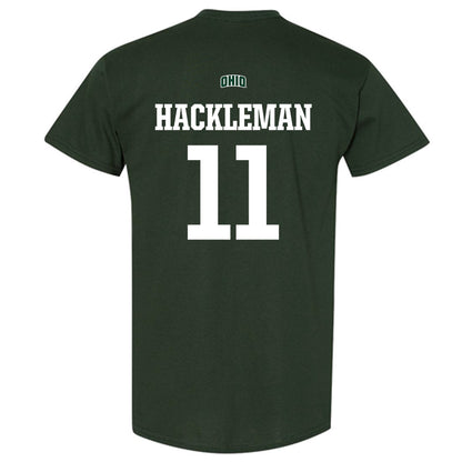 Ohio - NCAA Football : Zach Hackleman - Sports Shersey T-Shirt-1
