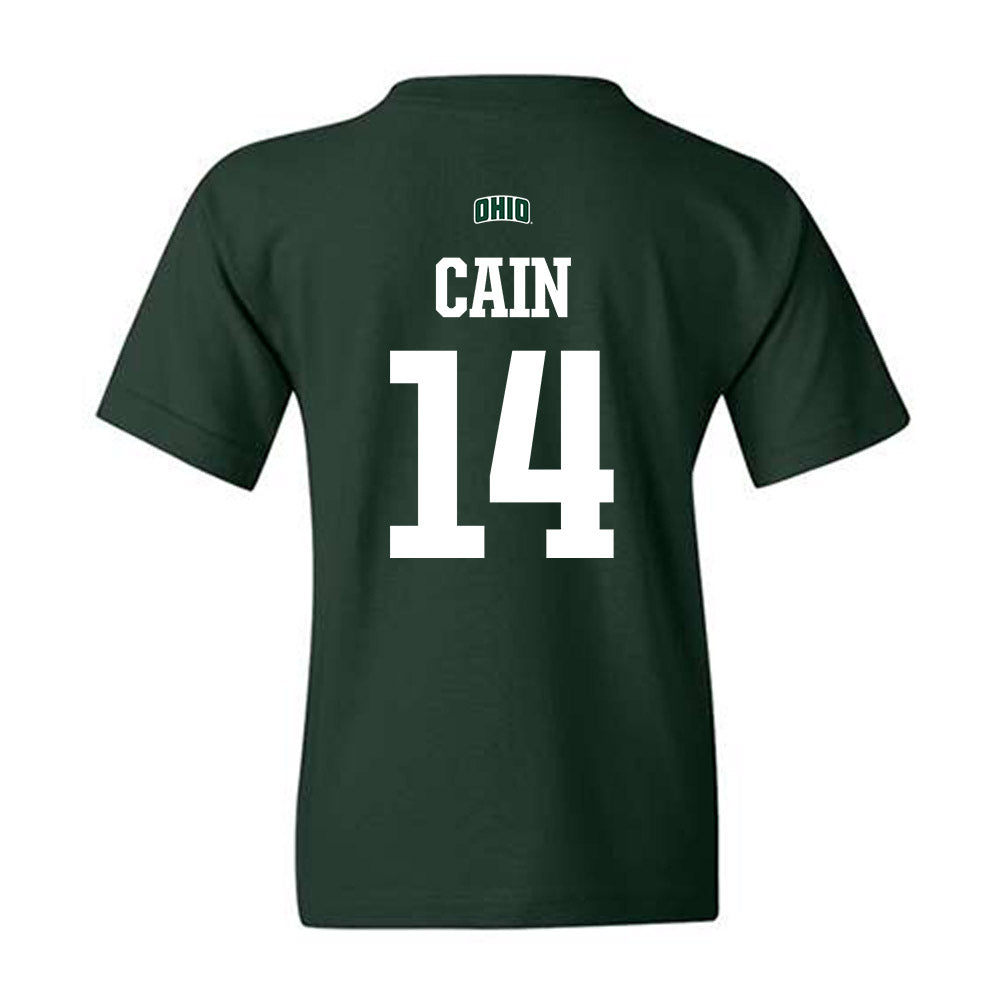 Ohio - NCAA Football : Marcus Cain - Sports Shersey Youth T-Shirt-1