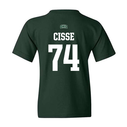 Ohio - NCAA Football : Tigana Cisse - Sports Shersey Youth T-Shirt-1