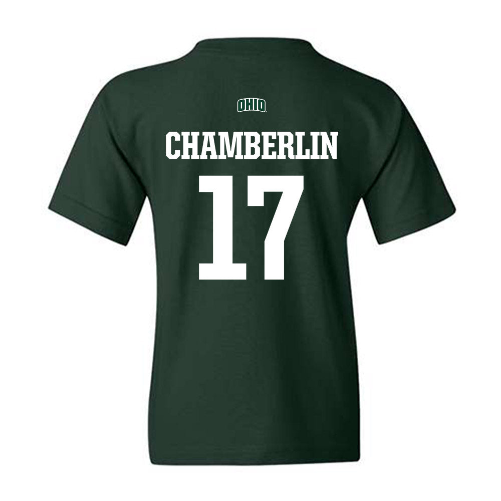 Ohio - NCAA Football : Caleb Chamberlin - Sports Shersey Youth T-Shirt-1