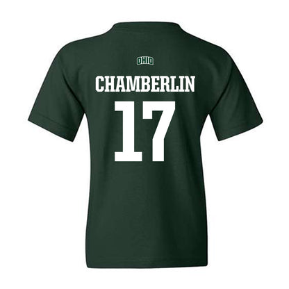 Ohio - NCAA Football : Caleb Chamberlin - Sports Shersey Youth T-Shirt-1