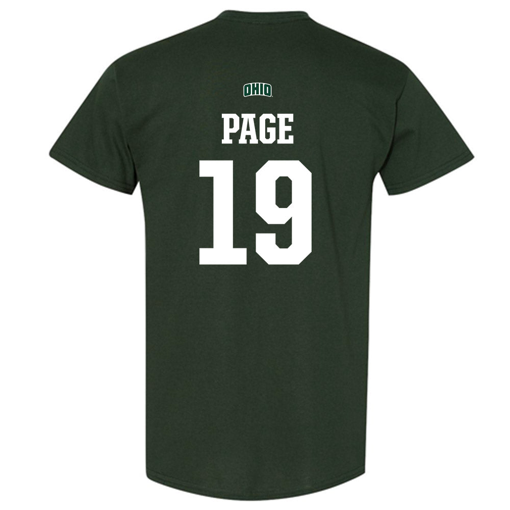 Ohio - NCAA Football : Kaden Page - Sports Shersey T-Shirt-1