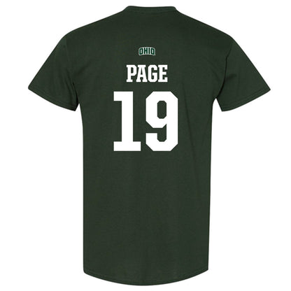 Ohio - NCAA Football : Kaden Page - Sports Shersey T-Shirt-1