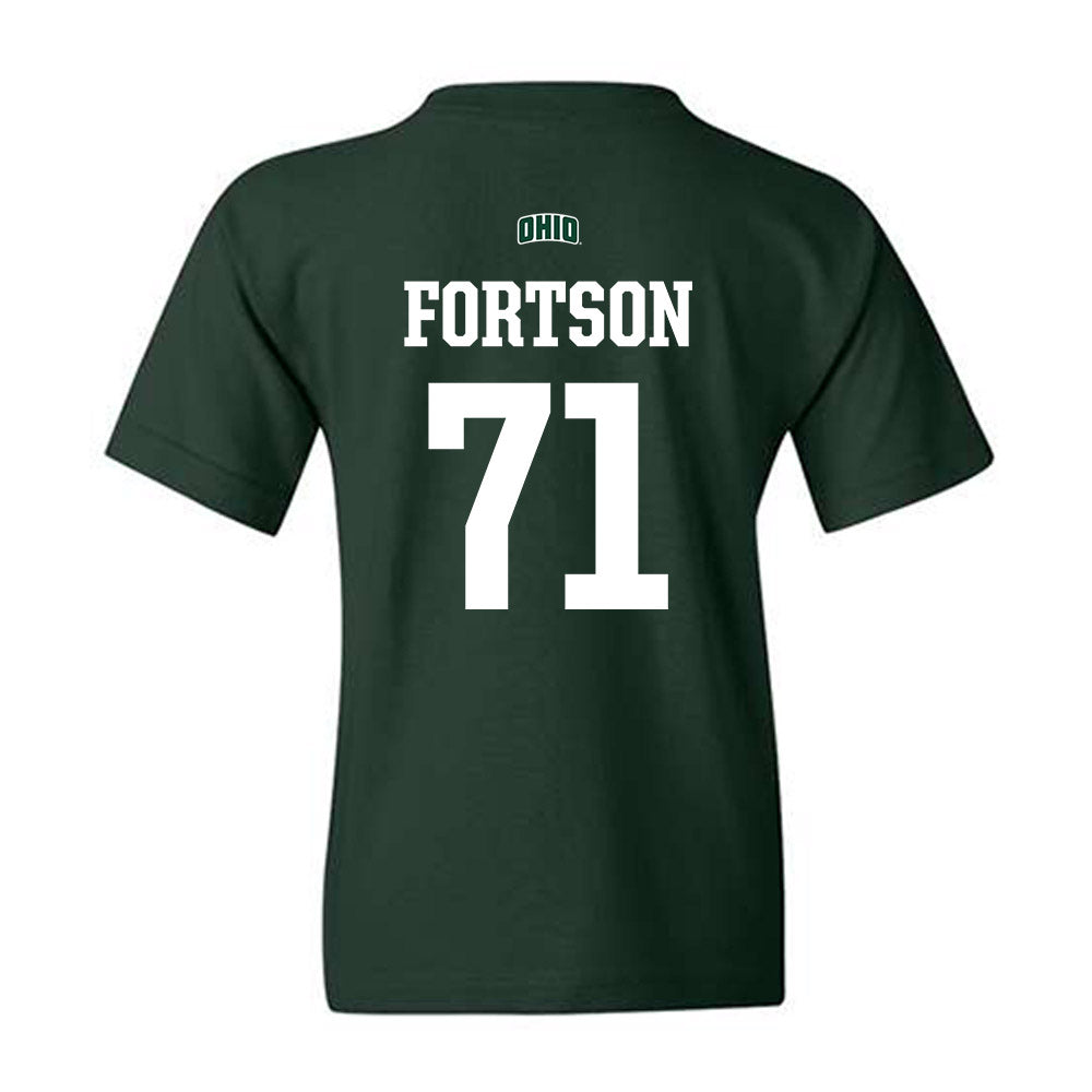 Ohio - NCAA Football : Danny Fortson - Sports Shersey Youth T-Shirt-1