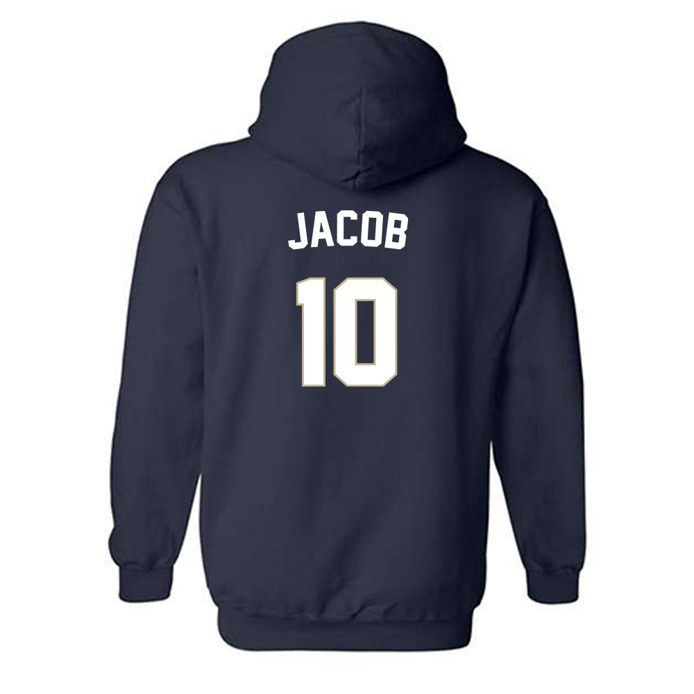 Oral Roberts - NCAA Men's Basketball : Aaron Jacob - Classic Shersey Hooded Sweatshirt-1