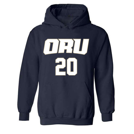 Oral Roberts - NCAA Women's Basketball : Bella Edwards - Classic Shersey Hooded Sweatshirt-0