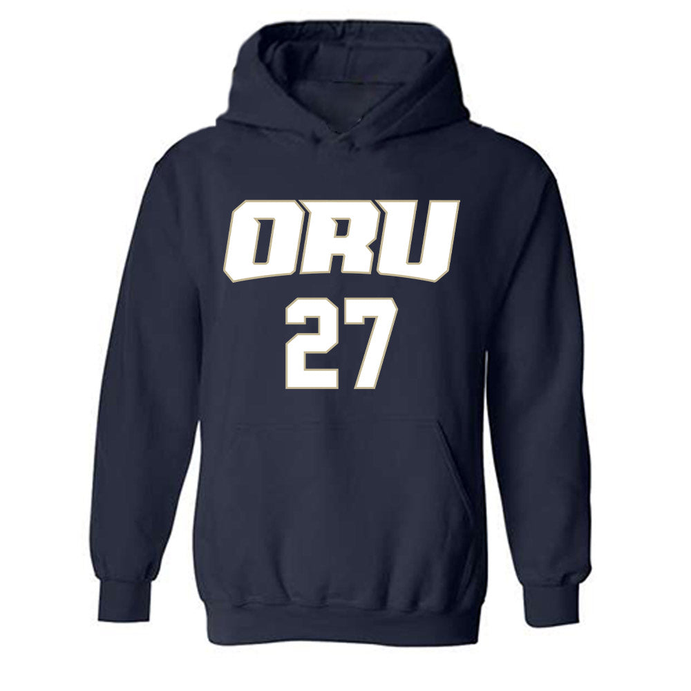Oral Roberts - NCAA Men's Basketball : Yuto Yamanouchi-Williams - Classic Shersey Hooded Sweatshirt-0