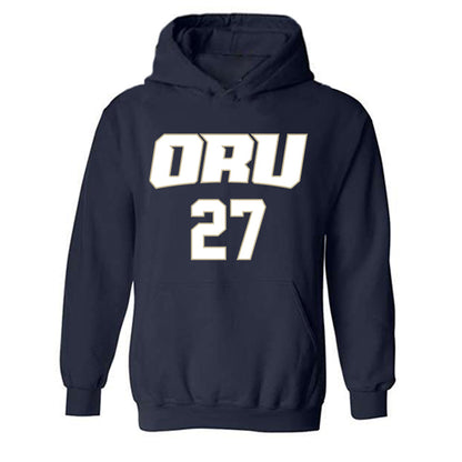 Oral Roberts - NCAA Men's Basketball : Yuto Yamanouchi-Williams - Classic Shersey Hooded Sweatshirt-0