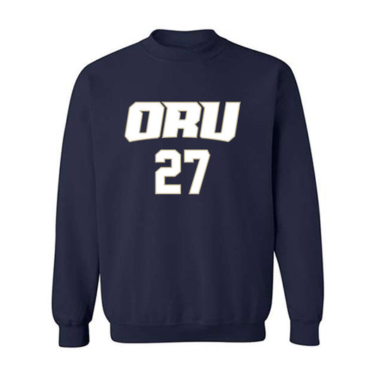 Oral Roberts - NCAA Men's Basketball : Yuto Yamanouchi-Williams - Classic Shersey Crewneck Sweatshirt-0