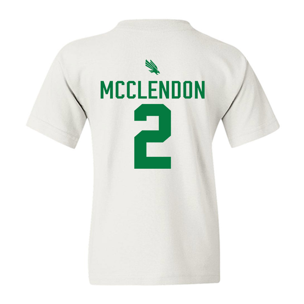 North Texas - NCAA Men's Basketball : William Mcclendon - Classic Shersey Youth T-Shirt-1