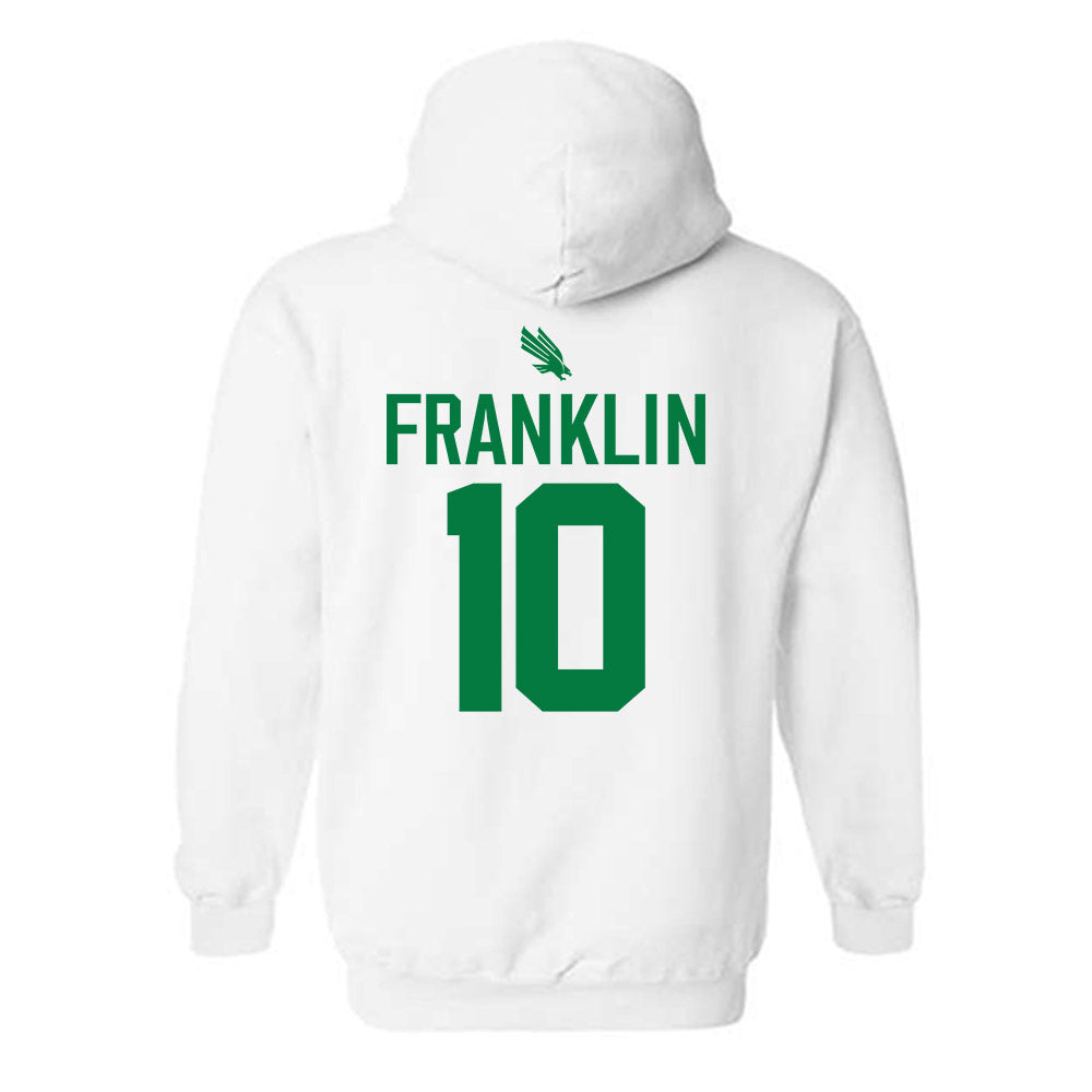 North Texas - NCAA Men's Basketball : Cole Franklin - Classic Shersey Hooded Sweatshirt-1