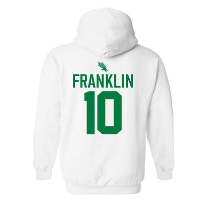 North Texas - NCAA Men's Basketball : Cole Franklin - Classic Shersey Hooded Sweatshirt-1