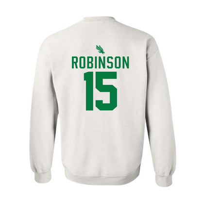 North Texas - NCAA Men's Basketball : Reece Robinson - Classic Shersey Crewneck Sweatshirt-1