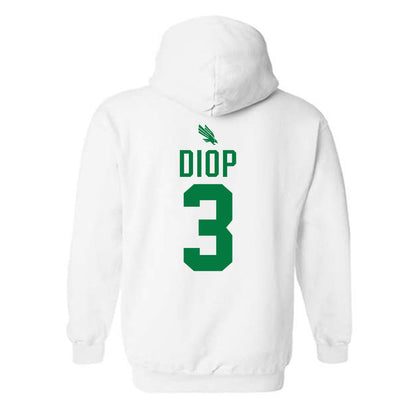 North Texas - NCAA Men's Basketball : Amar Diop - Classic Shersey Hooded Sweatshirt-1