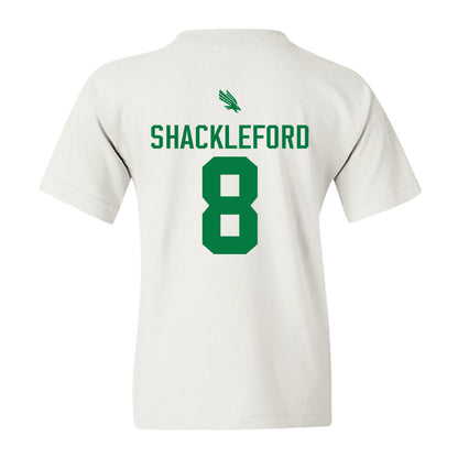 North Texas - NCAA Men's Basketball : Josiah Shackleford - Classic Shersey Youth T-Shirt-1