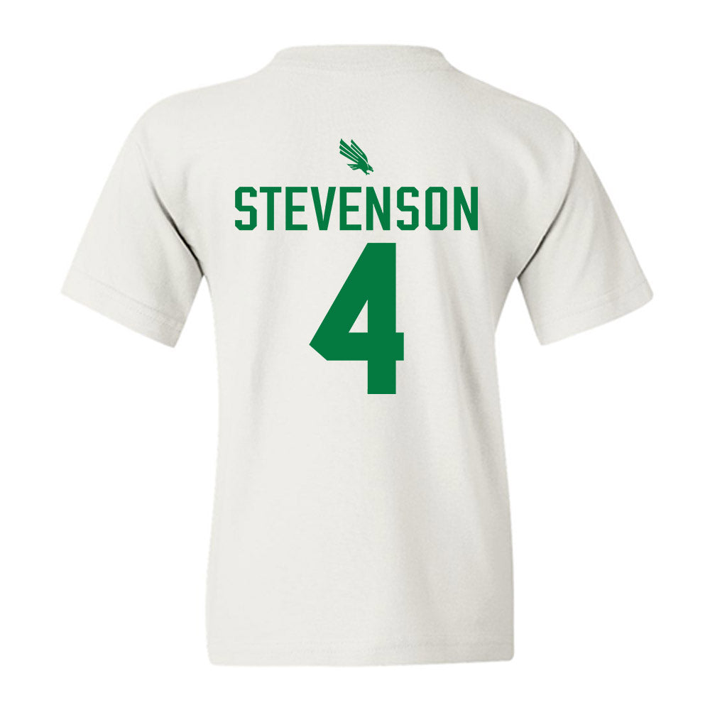North Texas - NCAA Men's Basketball : JeShawn Stevenson - Classic Shersey Youth T-Shirt-1