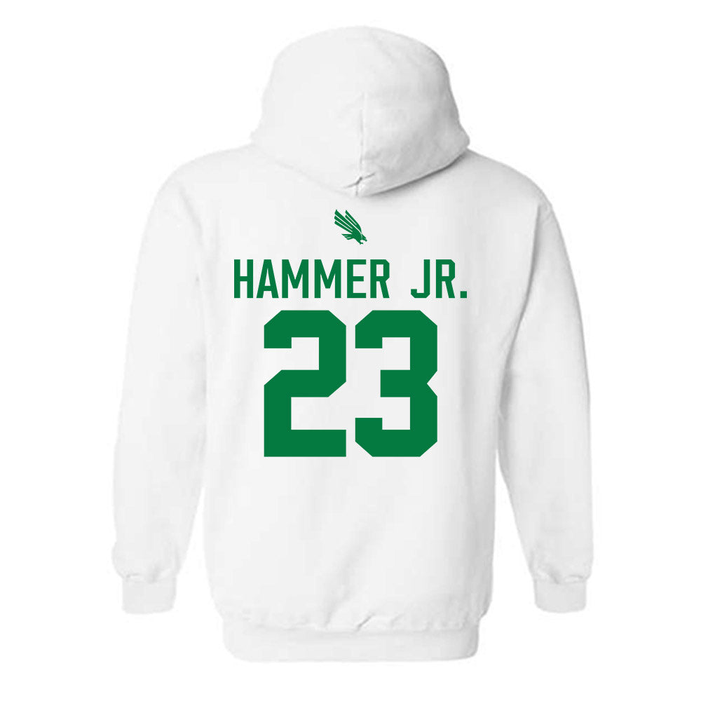 North Texas - NCAA Men's Basketball : Buddy Hammer Jr. - Classic Shersey Hooded Sweatshirt-1
