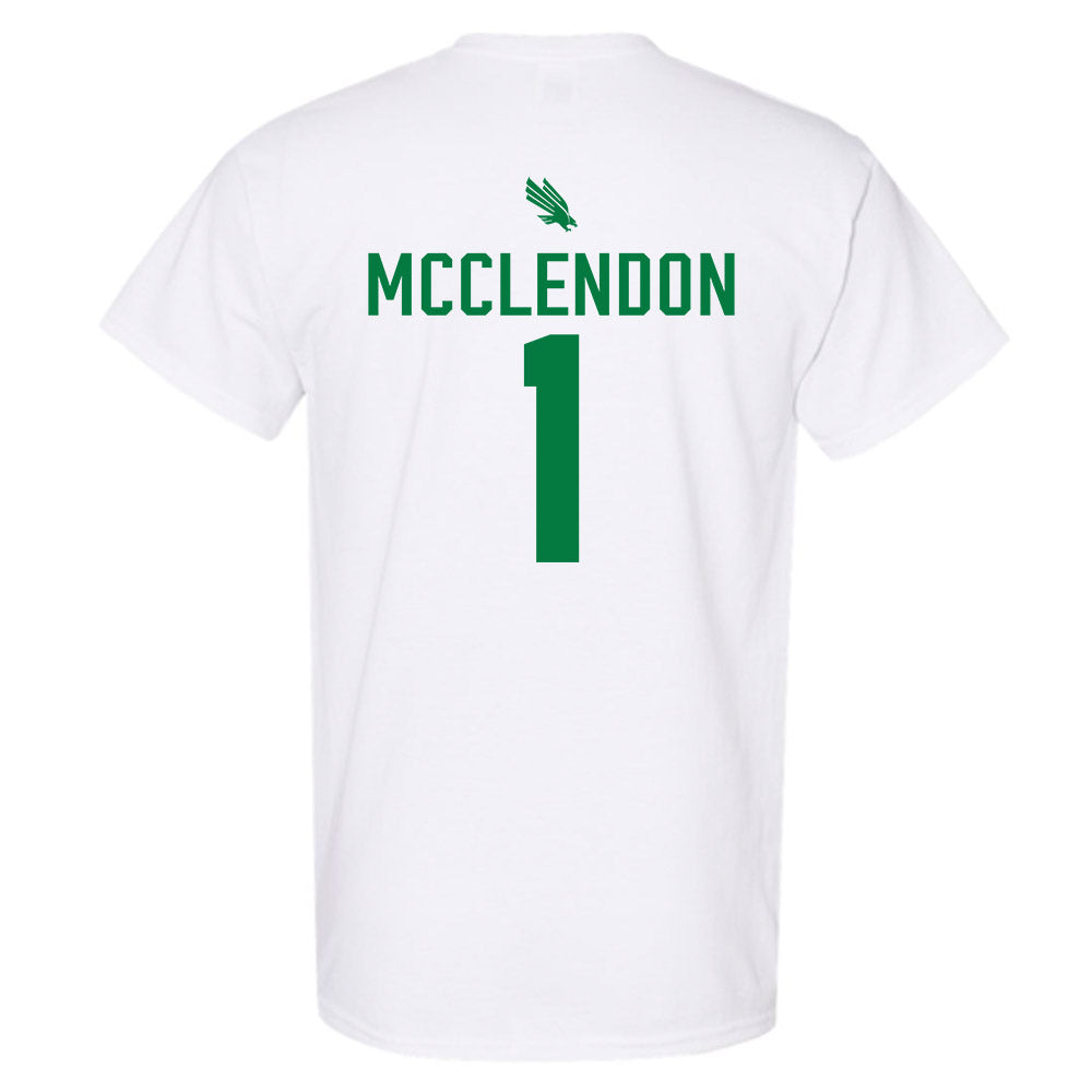 North Texas - NCAA Men's Basketball : William Mcclendon - Classic Shersey T-Shirt-1