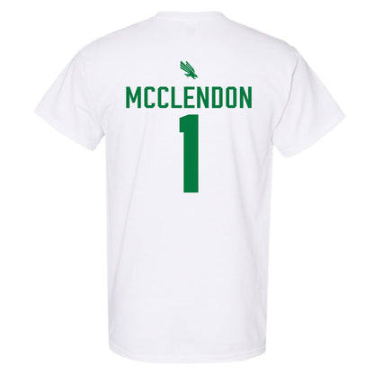 North Texas - NCAA Men's Basketball : William Mcclendon - Classic Shersey T-Shirt-1