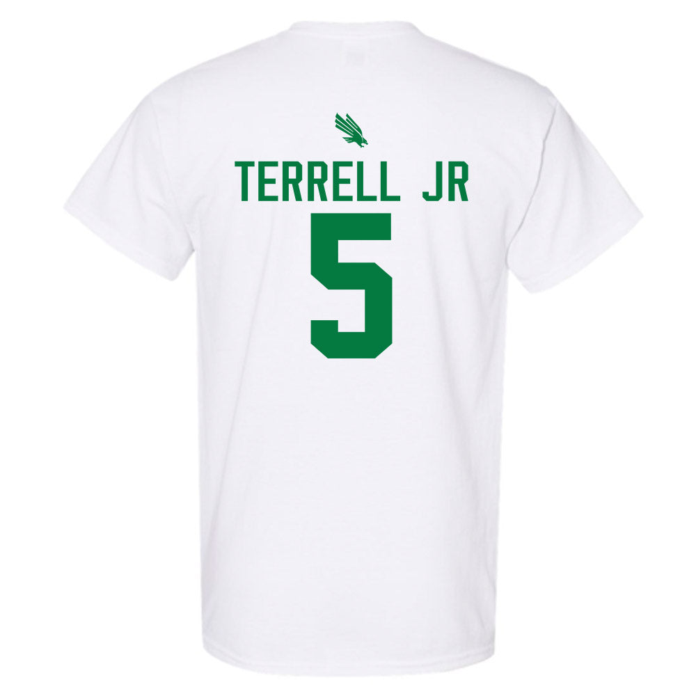 North Texas - NCAA Men's Basketball : david terrell jr - Classic Shersey T-Shirt-1
