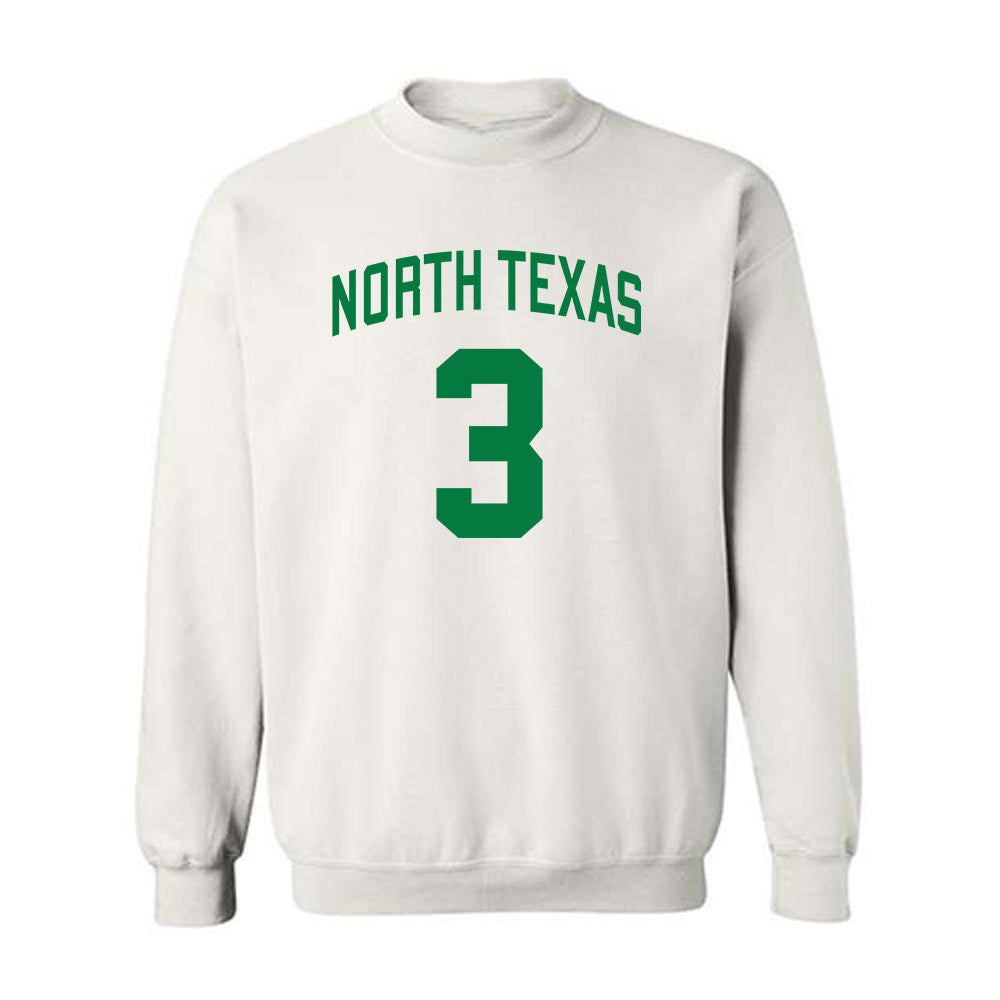 North Texas - NCAA Men's Basketball : Amar Diop - Classic Shersey Crewneck Sweatshirt-0
