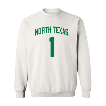 North Texas - NCAA Men's Basketball : William Mcclendon - Classic Shersey Crewneck Sweatshirt-0
