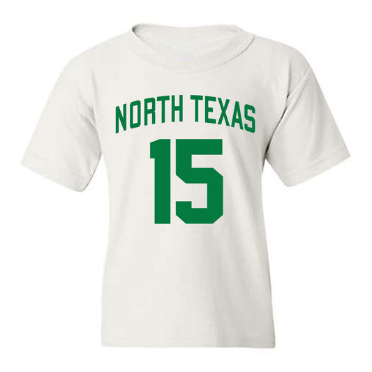 North Texas - NCAA Men's Basketball : Reece Robinson - Classic Shersey Youth T-Shirt-0