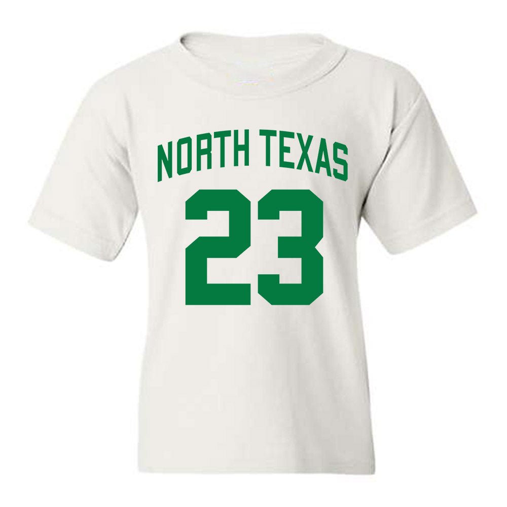 North Texas - NCAA Men's Basketball : Buddy Hammer Jr. - Classic Shersey Youth T-Shirt-0