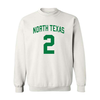 North Texas - NCAA Men's Basketball : Cahmai Crosby - Classic Shersey Crewneck Sweatshirt-0