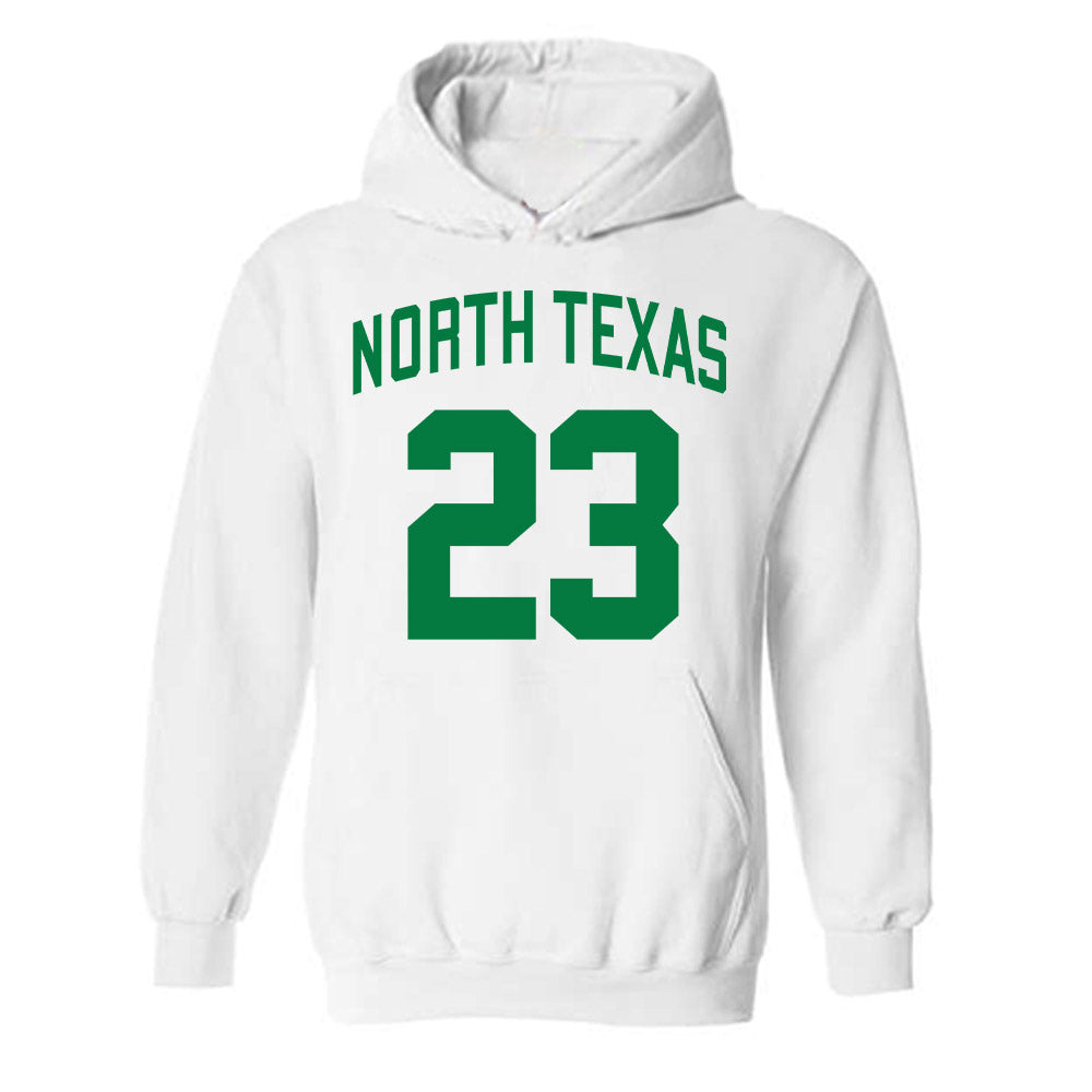 North Texas - NCAA Men's Basketball : Buddy Hammer Jr. - Classic Shersey Hooded Sweatshirt-0