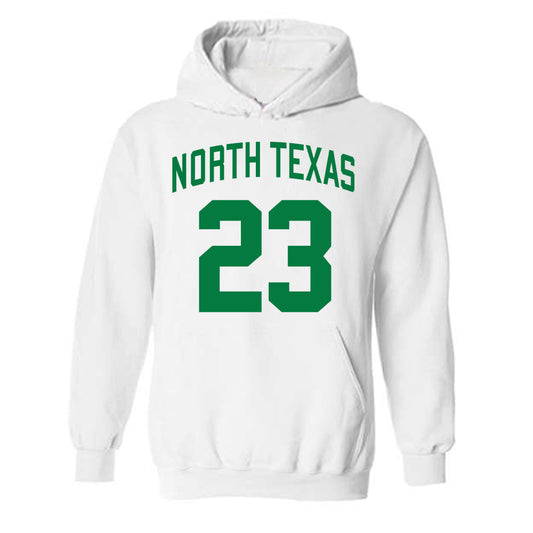 North Texas - NCAA Men's Basketball : Buddy Hammer Jr. - Classic Shersey Hooded Sweatshirt-0