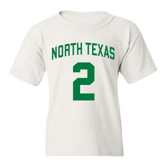 North Texas - NCAA Men's Basketball : Cahmai Crosby - Classic Shersey Youth T-Shirt-0