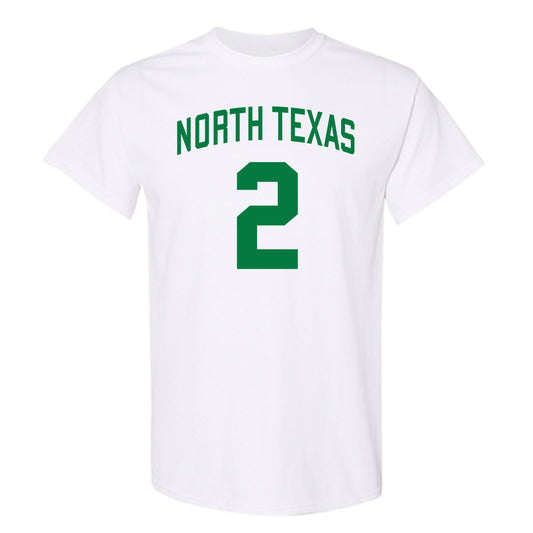 North Texas - NCAA Men's Basketball : Cahmai Crosby - Classic Shersey T-Shirt-0