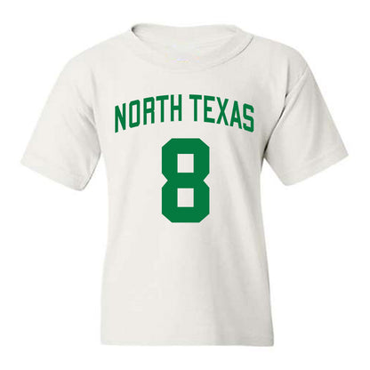 North Texas - NCAA Men's Basketball : Josiah Shackleford - Classic Shersey Youth T-Shirt-0