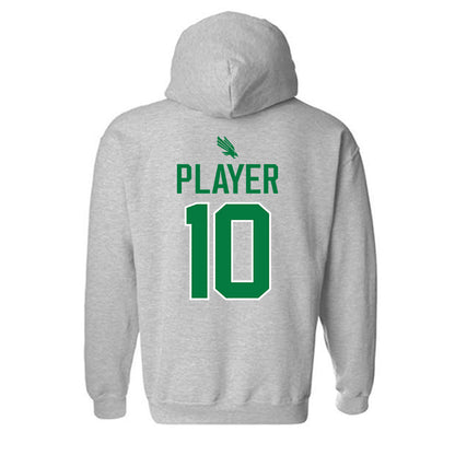 North Texas - NCAA Women's Basketball : Kendall Mosley - Classic Shersey Hooded Sweatshirt-3