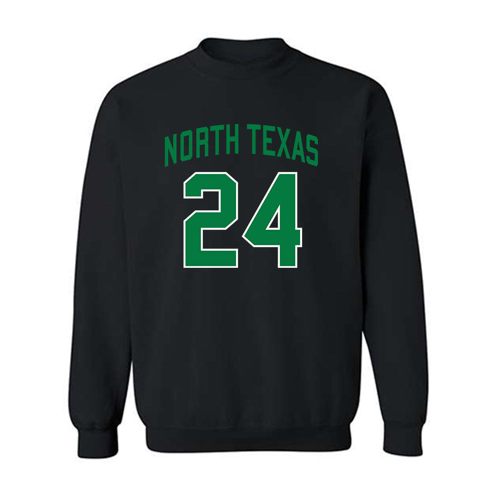 North Texas - NCAA Women's Basketball : Kendall Mosley - Classic Shersey Crewneck Sweatshirt-0