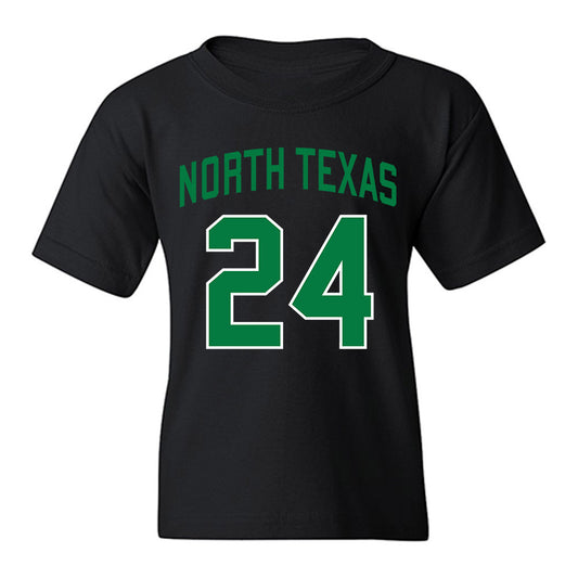 North Texas - NCAA Women's Basketball : Kalysta Martin - Classic Shersey Youth T-Shirt-0
