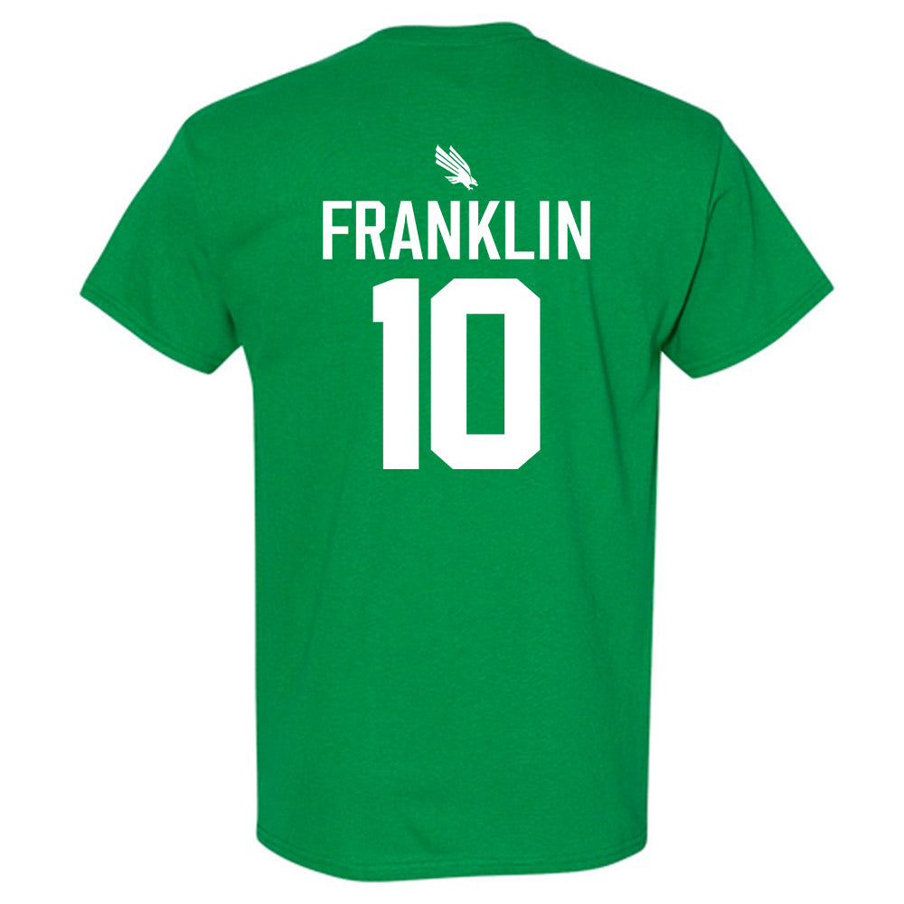 North Texas - NCAA Men's Basketball : Cole Franklin - Sports Shersey T-Shirt-1