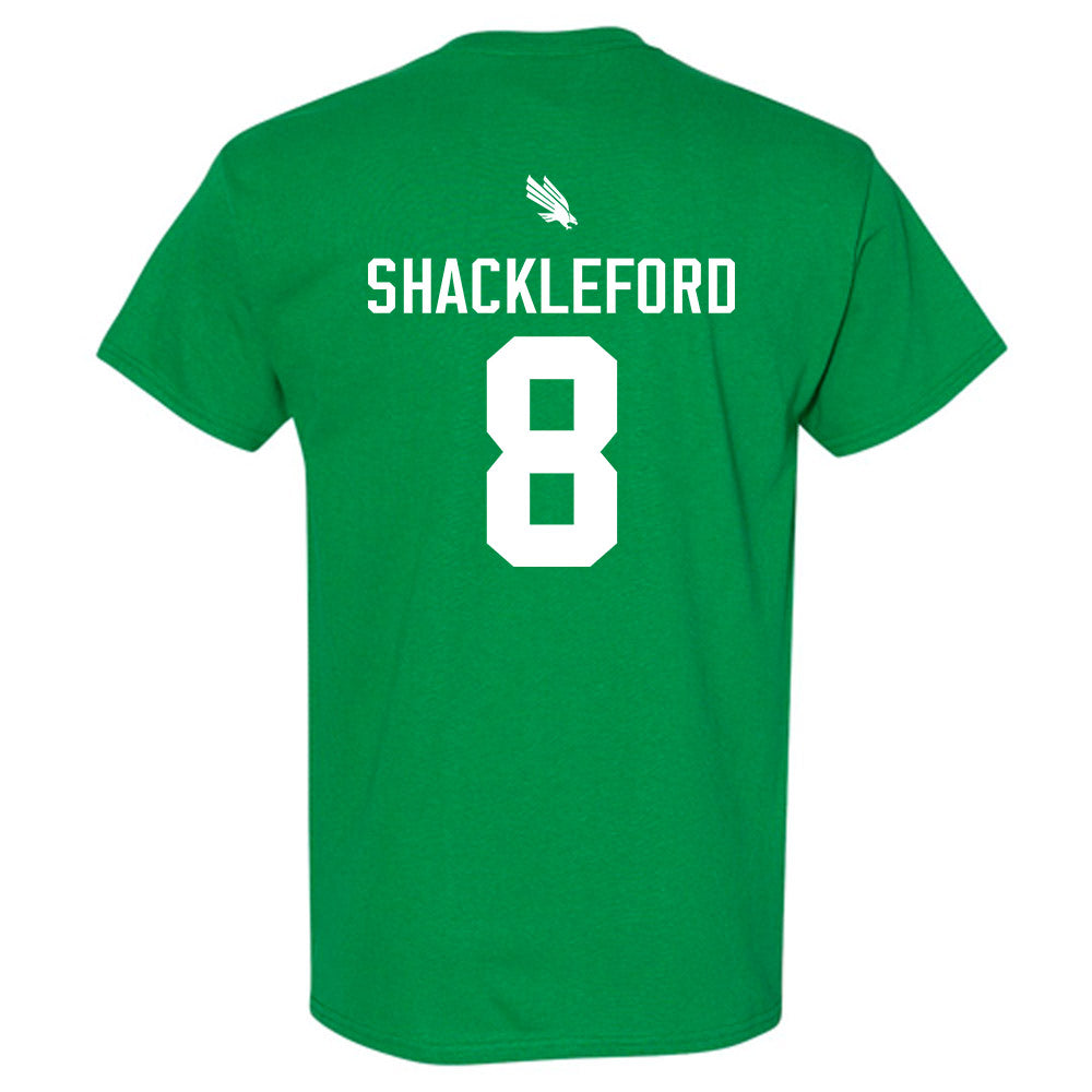 North Texas - NCAA Men's Basketball : Josiah Shackleford - Sports Shersey T-Shirt-1