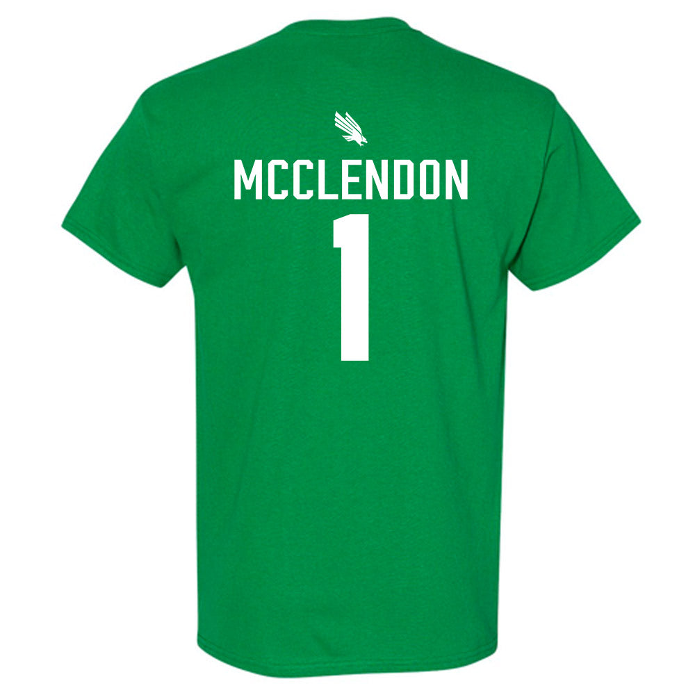 North Texas - NCAA Men's Basketball : William Mcclendon - Sports Shersey T-Shirt-1
