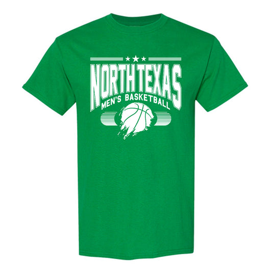 North Texas - NCAA Men's Basketball : William Mcclendon - Sports Shersey T-Shirt-0