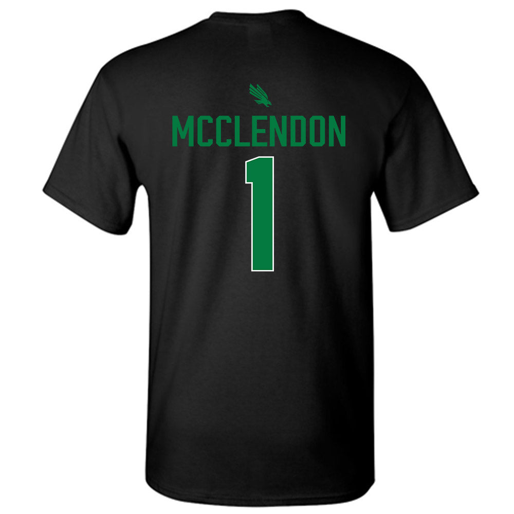 North Texas - NCAA Men's Basketball : William Mcclendon - Sports Shersey T-Shirt-1