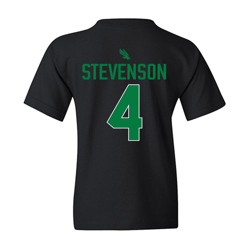 North Texas - NCAA Men's Basketball : JeShawn Stevenson - Sports Shersey Youth T-Shirt-1