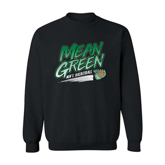 North Texas - NCAA Men's Basketball : Cahmai Crosby - Sports Shersey Crewneck Sweatshirt-0