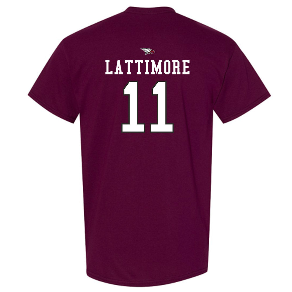 NCCU - NCAA Men's Basketball : Gage Lattimore - T-Shirt-1