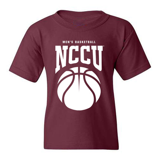 NCCU - NCAA Men's Basketball : Tyler Mason - Youth T-Shirt-0